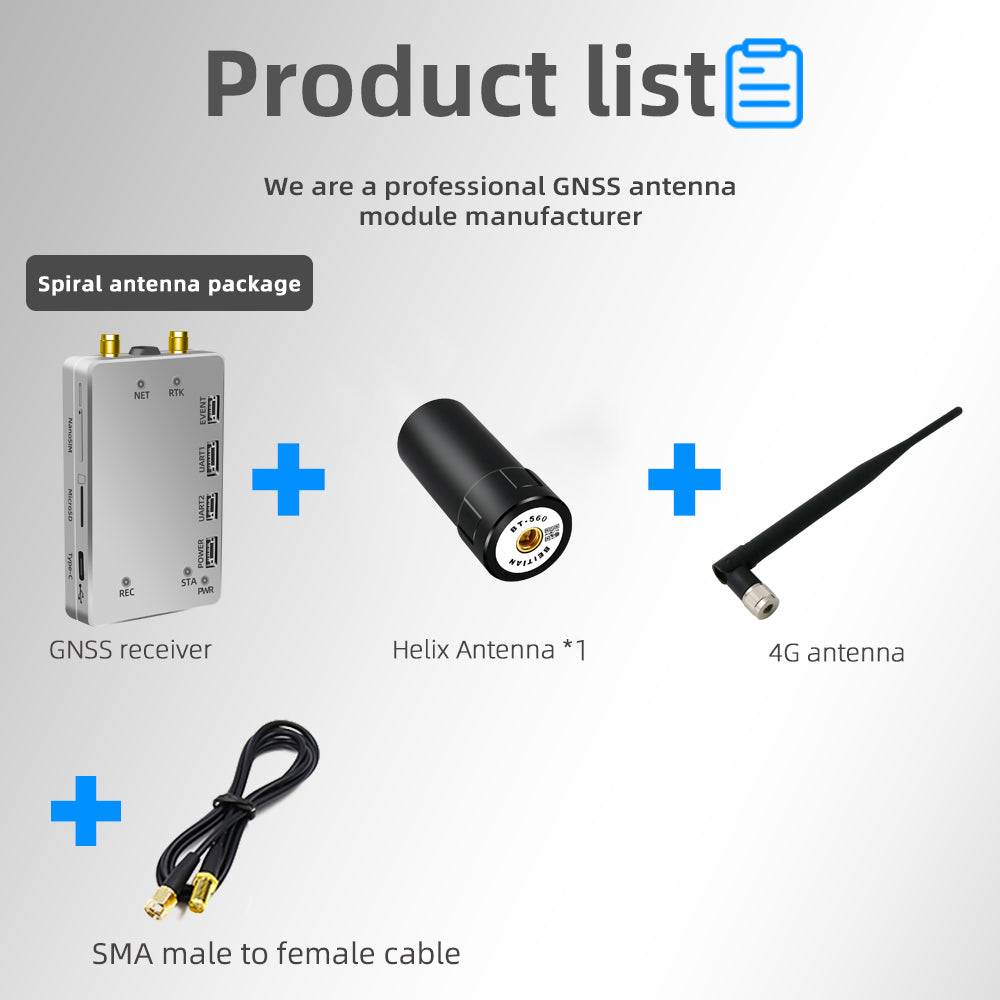 Beitian Network RTK directional GNSS receiver UM982/980+4G solution GPS module BG-620 610 Beitian Network RTK directional GNSS receiver UM982/980+4G solution GPS module BG-620 610
